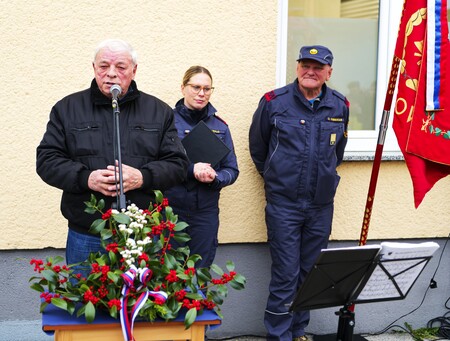 Slavnostni nagovor je imel župan Občine Cerklje Franc Čebulj